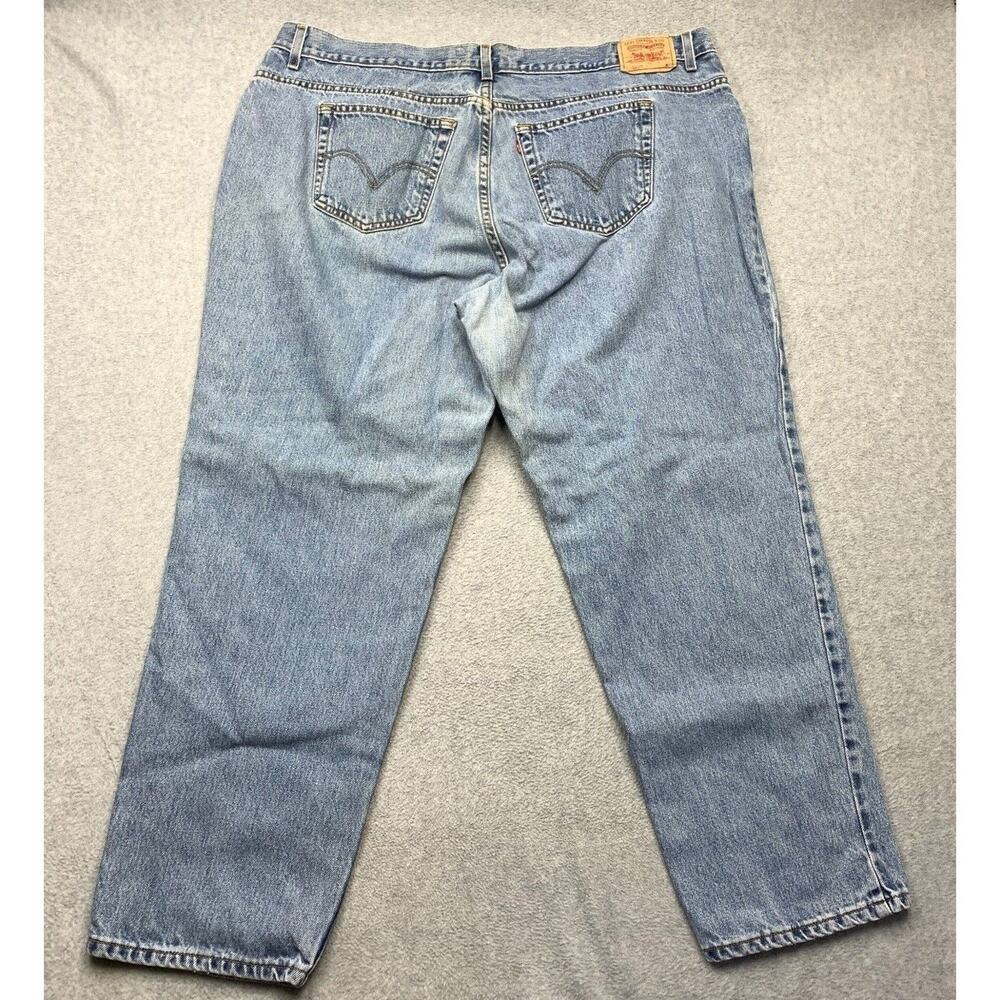 Levi's 550 Classic Relaxed Tapered Jeans Womens 24 Denim Country Cowgirl 90s Y2K - Picture 2 of 9